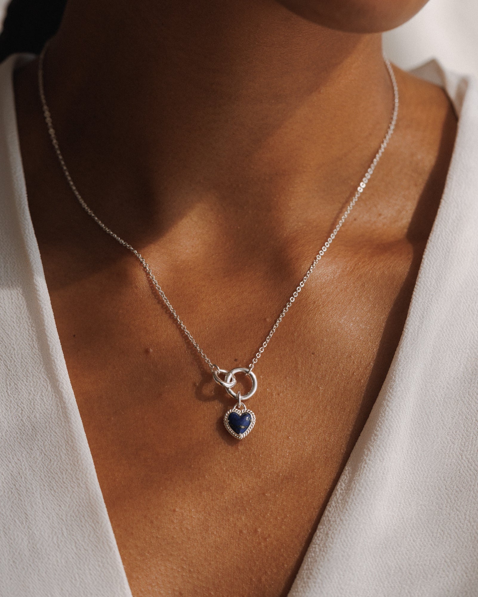 Duo Charm Holder Necklace