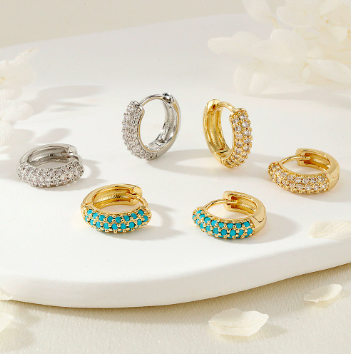 Mini Huggie Hoop Earrings (3 Styles): Versatile Sparkle for Every Vibe