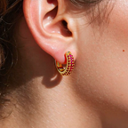 Mini Huggie Hoop Earrings (3 Styles): Versatile Sparkle for Every Vibe