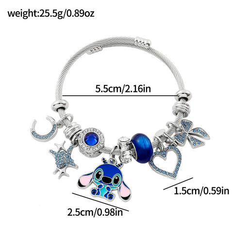 Product: Lilo & Stitch Charm Bracelet