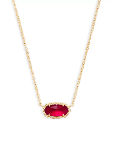 Vibrant Gemstone Pendant Necklaces (3 Hues): Bold Color for Effortless Style