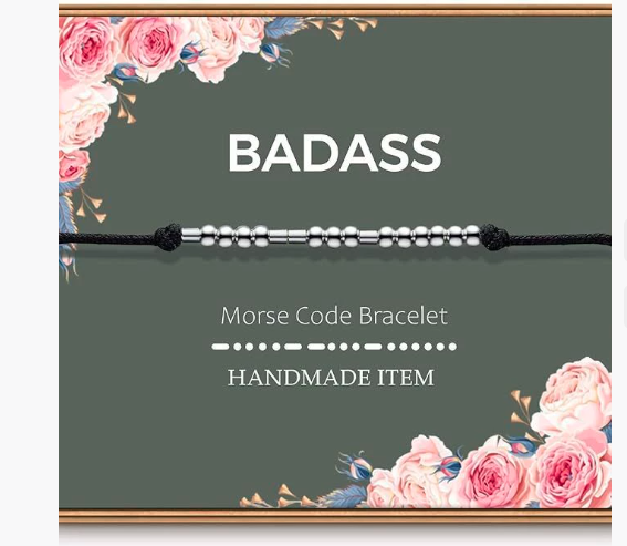 Product: "Do Epic Shit" Morse Code Bracelet