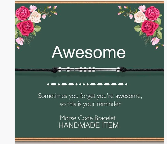 Product: "Do Epic Shit" Morse Code Bracelet