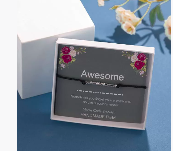 Product: "Do Epic Shit" Morse Code Bracelet