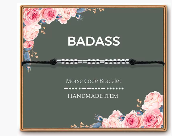 Product: "Do Epic Shit" Morse Code Bracelet