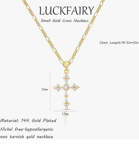 Geometric Cross Pendant Necklace – Modern Faith, Timeless Shine