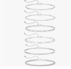 4-Piece Chain Bracelet Set – Mix & Match for Effortless Edge