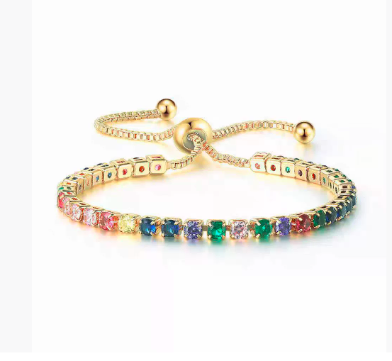Adjustable Sparkle Bracelet – Effortless Luxury for Every Wrist