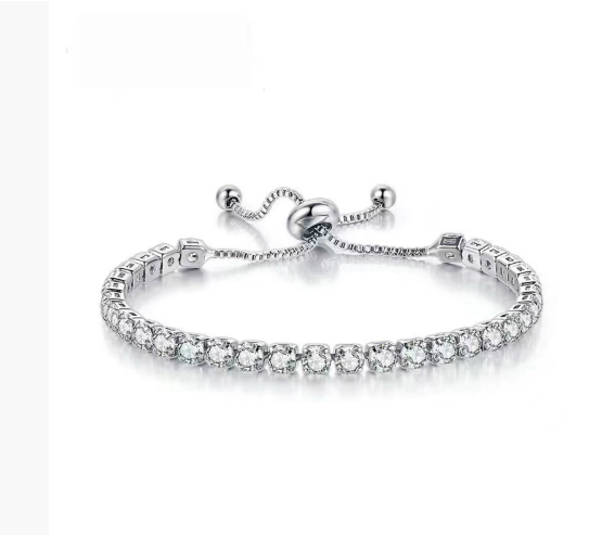 Adjustable Sparkle Bracelet – Effortless Luxury for Every Wrist